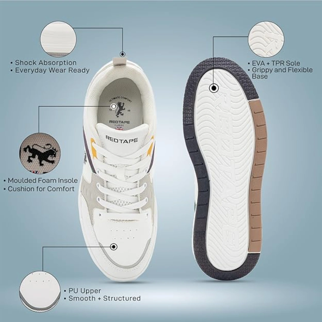 Red Tape Casual Sneaker Shoes for Men (RSL 0636) - Image 6